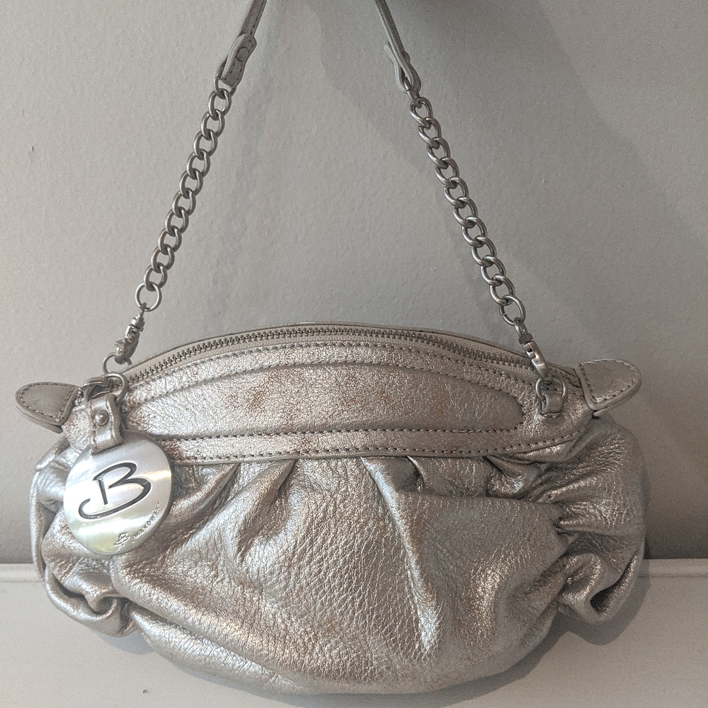 Dress /evening silver convertible bag